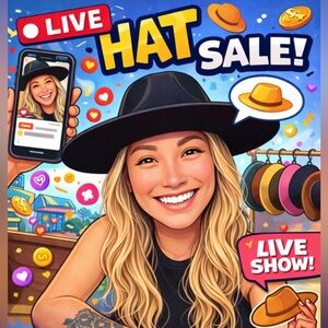 Unlisted Handcrafted MaddHadderMary Hat 🤠